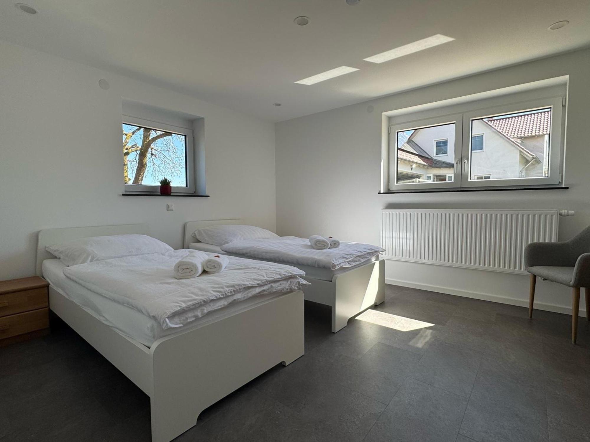 W&P Living Wohnung Mit Ausblick - Parkplatz Biberbach  외부 사진